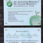 Praxisschild